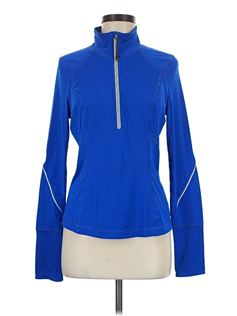 Pre-owned Zella Pullover Sweater In Blue