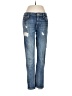 Lucky Brand Hearts Blue Jeans Size 0 - photo 1