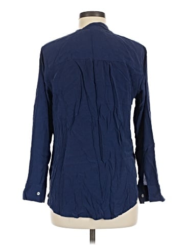 Soft Surroundings Long Sleeve Silk Top (view 2)