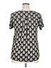 Alfani Silver Short Sleeve Top Size 0X - photo 2