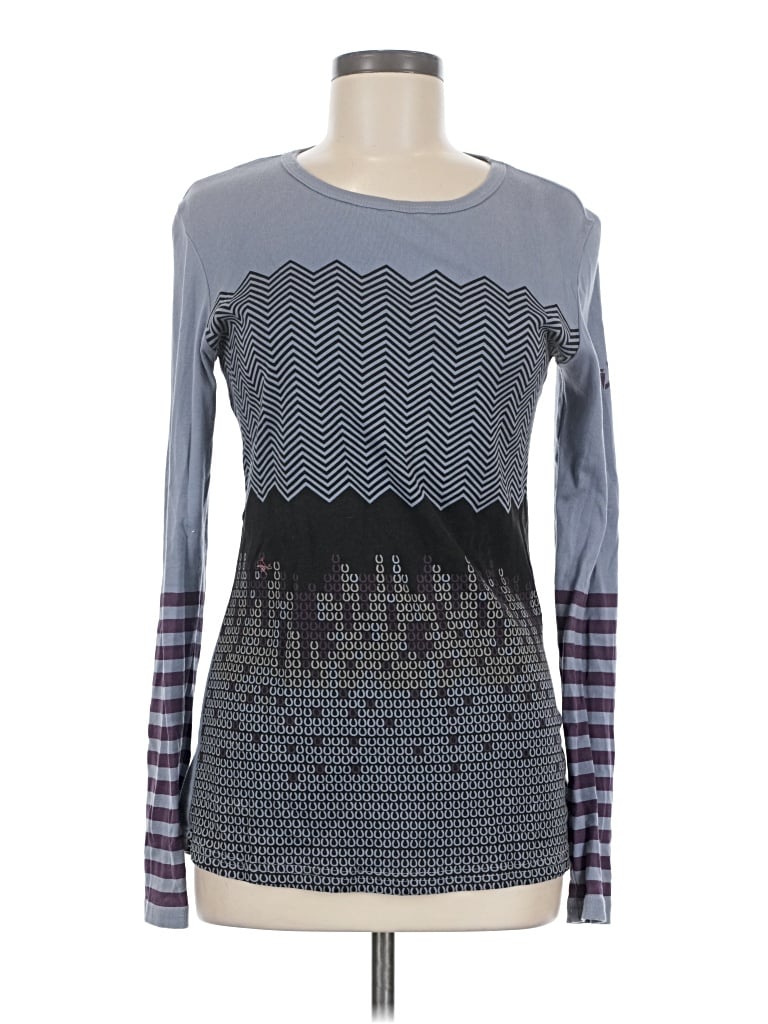 Pre-owned Kerrits Long Sleeve T-shirt In Gray