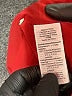 Madewell 100% Polyester Polka Dots Red Button-Front Swing Dress in Grid Dot Size 6 - photo 8