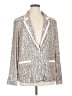 Cable & Gauge Metallic Silver Blazer Size XL - photo 1