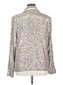 Cable & Gauge Metallic Silver Blazer Size XL - photo 2