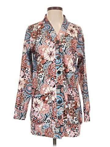Basix Long Sleeve Blouse (view 1)