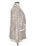 Cable & Gauge Metallic Silver Blazer Size XL - photo 4