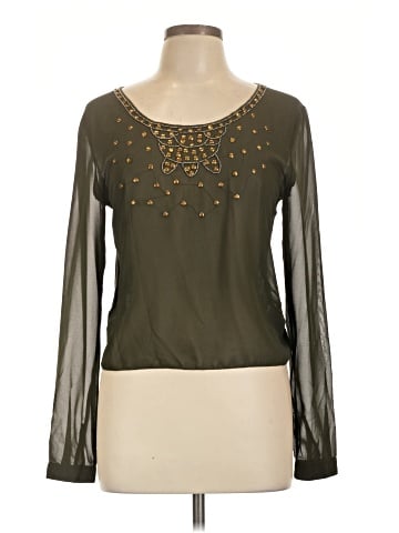 Hot & Delicious Long Sleeve Blouse (view 1)