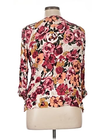 NY Collection 3/4 Sleeve Blouse (view 2)