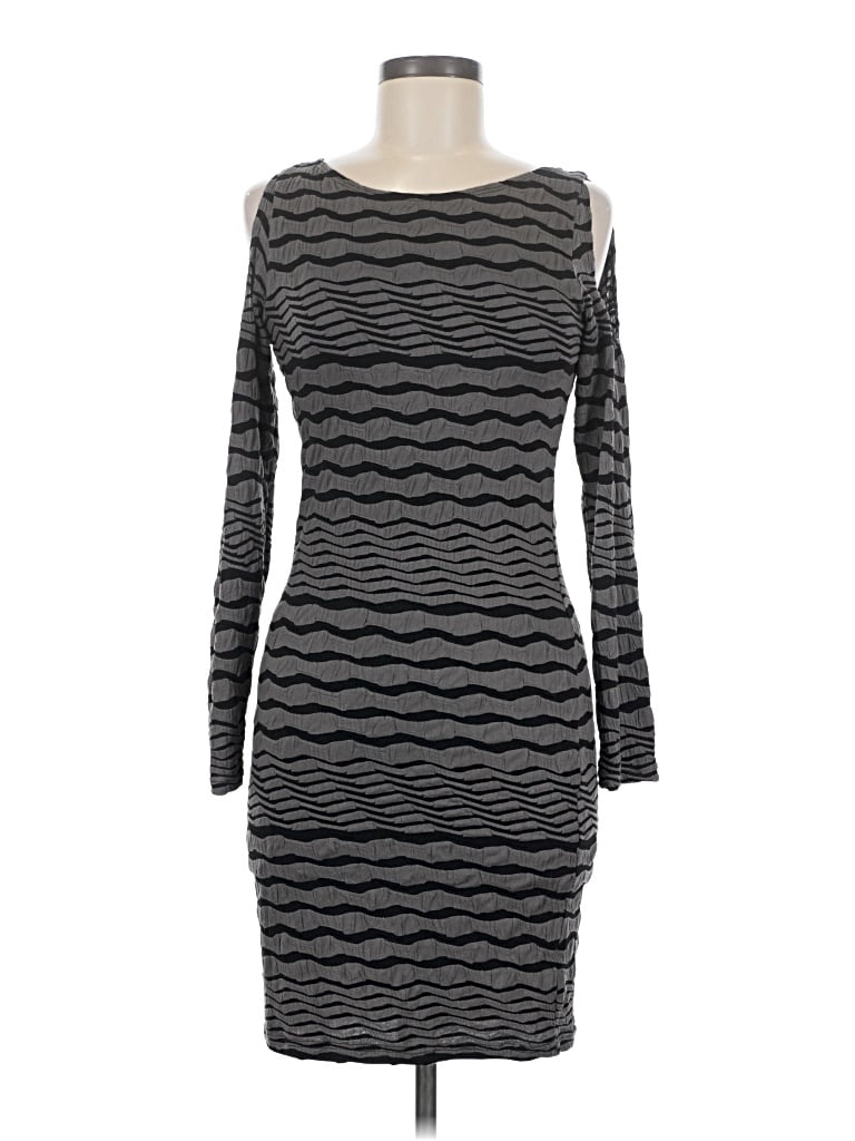 Pre-owned Lumiere Casual Dress In Gray