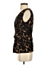 Tahari Brown Sleeveless Blouse Size S - photo 5