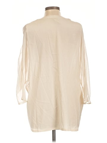 Assorted Brands 3/4 Sleeve Silk Top (view 2)