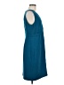 J.Crew 100% Polyester Solid Teal Cocktail Dress Size 8 - photo 4