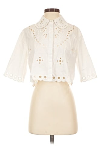 RED Valentino Short Sleeve Blouse (view 1)