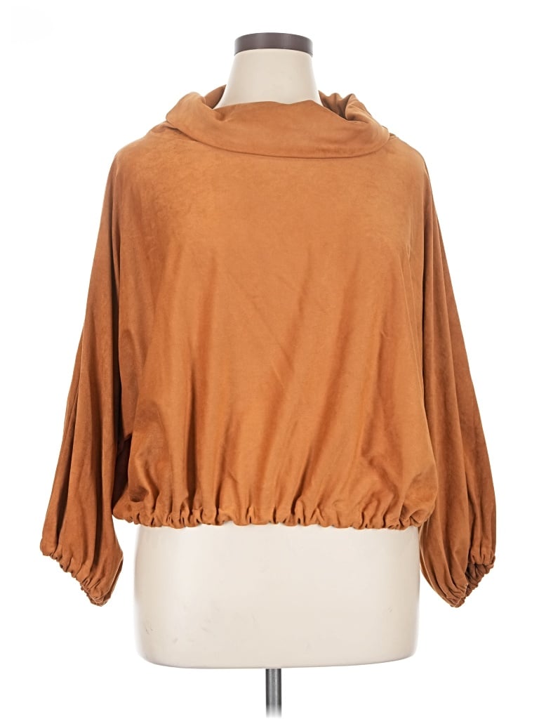 Pre-owned Bryn Walker Poncho In Brown