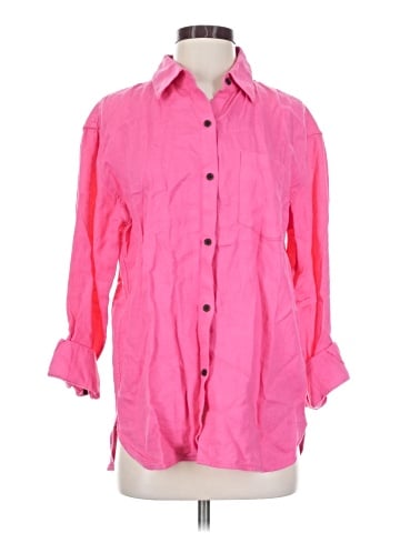 Athleta 3/4 Sleeve Button-Down Shirt (view 1)