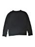 Athletic Works 100% Recycled Polyester Solid Black Green Pullover Sweater Size L (kids) - photo 2
