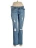 Just Black Hearts Blue Jeans Size 28 waist - photo 1