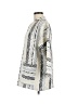 Susan Graver Stripes Ivory Coat Size 6 - photo 5
