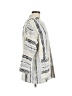 Susan Graver Stripes Ivory Coat Size 6 - photo 4