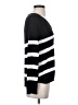H&M 100% Acrylic Stripes Black Pullover Sweater Size S - photo 4