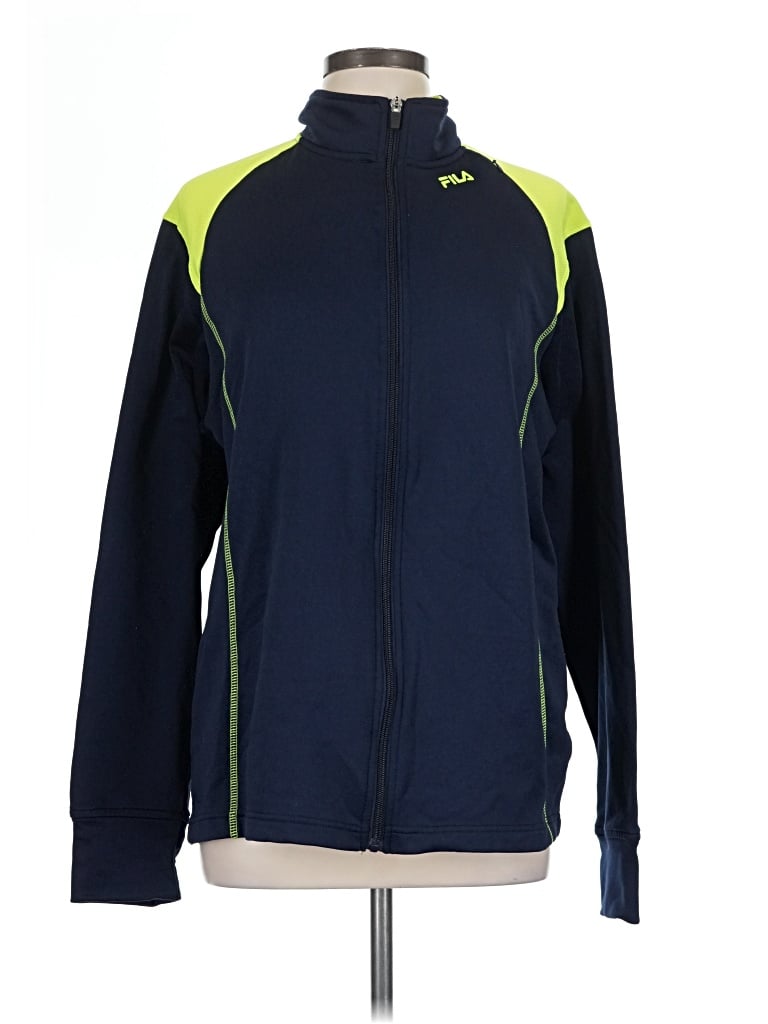 Pre-owned Fila Track Jacket In Blue