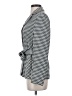 Jones Studio 100% Polyester Houndstooth White Blazer Size 4 - photo 5