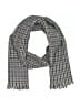 Assorted Brands 100% Wool Houndstooth Gray Scarf One size - photo 1