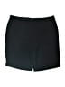 The Limited 100% Polyester Solid Black Shorts Size 6 - photo 1