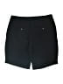 The Limited 100% Polyester Solid Black Shorts Size 6 - photo 2
