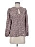 J.Crew 100% Polyester Brown Long Sleeve Blouse Size S - photo 1