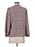 J.Crew 100% Polyester Brown Long Sleeve Blouse Size S - photo 2