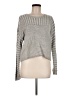 Club Monaco Stripes Gray Pullover Sweater Size M - photo 1