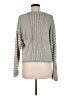 Club Monaco Stripes Gray Pullover Sweater Size M - photo 2