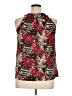 White Stag 100% Polyester Red Sleeveless Blouse Size 14 - photo 2