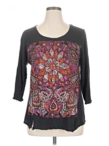 Lucky Brand 3/4 Sleeve T-Shirt (view 1)