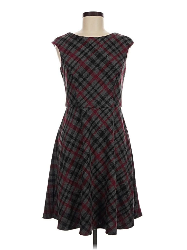 Pre-owned Wisp Casual Dress In Burgundy
