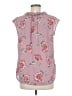 Daniel Rainn 100% Polyester Floral Pink Sleeveless Blouse Size M - photo 2