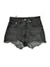 Levi's Gray Denim Shorts Size 26 waist - photo 1
