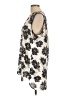Daniel Rainn 100% Polyester Graphic Floral White Gray Sleeveless Blouse Size L - photo 5