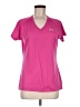 Under Armour 100% Polyester Pink Active T-Shirt Size M - photo 1
