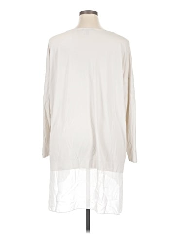 Eileen Fisher Long Sleeve Silk Top (view 2)