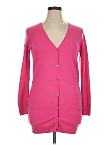 Pure Collection Wool Cardigan (view 1)