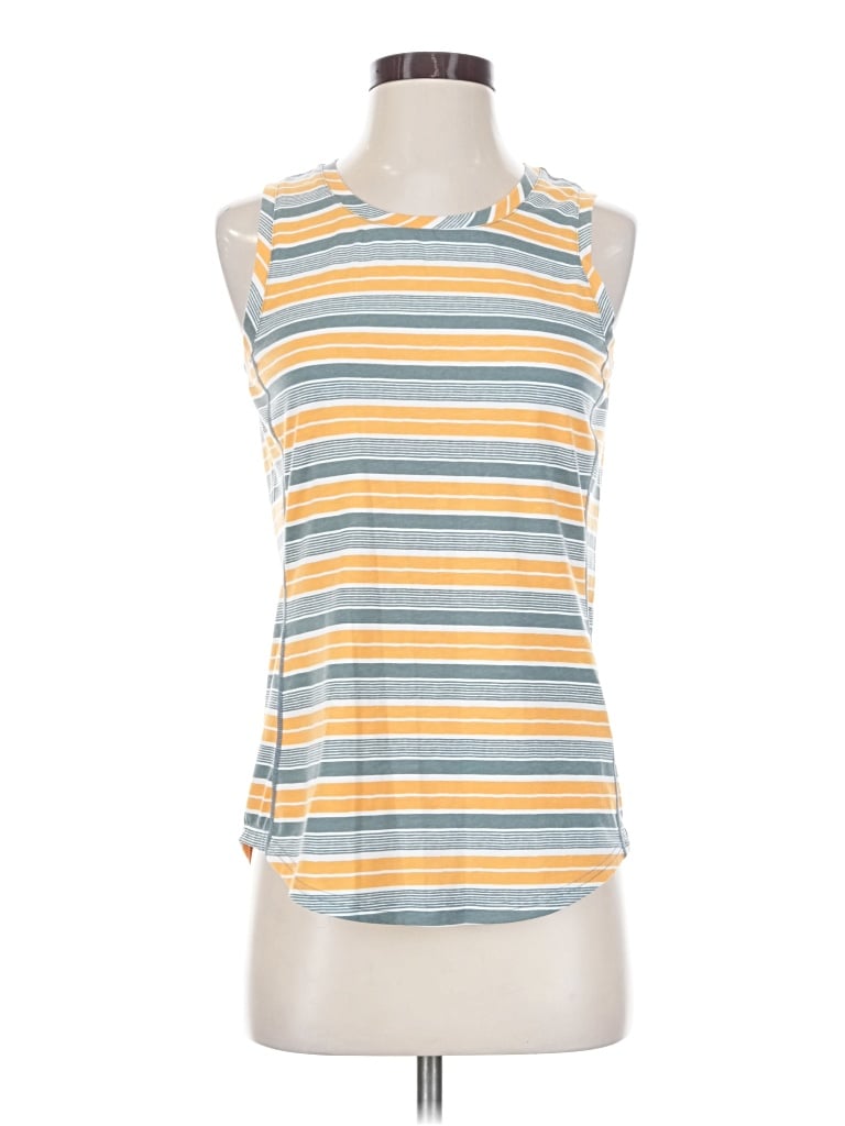 Pre-owned Title Nine Sleeveless T-shirt In Yellow