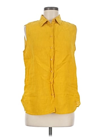 Uniqlo Sleeveless Button-Down Shirt (view 1)