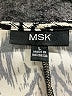 MSK Print Black Casual Dress Size L - photo 7