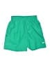 Nike 100% Polyester Solid Green Athletic Shorts Size XS (kids) - photo 1