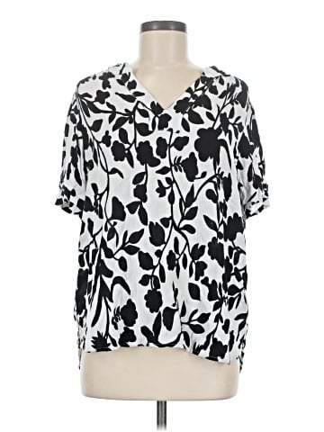 Well Worn Short Sleeve Blouse (view 1)