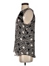 CAbi Black Blue Sleeveless Blouse Size S - photo 5