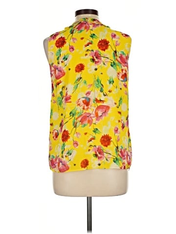 Rose + Olive Sleeveless Blouse (view 2)