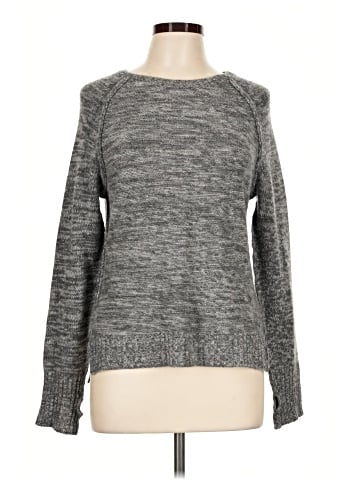 Aqua Cashmere Pullover Sweater (view 1)
